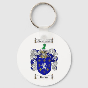 BARKER FAMILIE CREST - BARKER COAT WAPENS SLEUTELHANGER