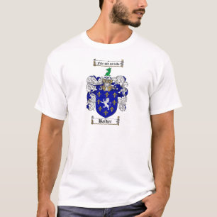 BARKER FAMILIE CREST - BARKER COAT WAPENS T-SHIRT