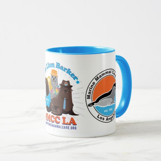 Barker Personeel en MMCC Logo Mok (Voorkant rechts)