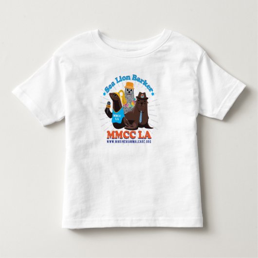 Barker Personeel Toddler T-shirts! Kinder Shirts (Voorkant)