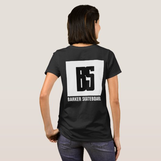 BARKER SKATEBOARDS (JOHNNY RAD) BTL T-Shirt (Achterkant volledig)