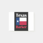 Barker TX Post-it® Notes (Voorkant)
