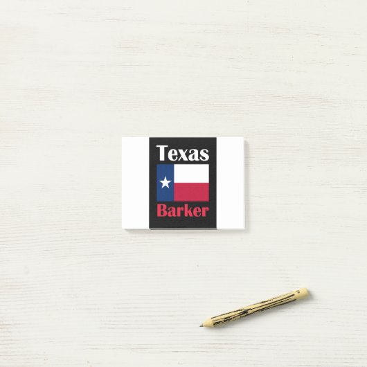 Barker TX Post-it® Notes (Op bureau)