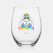 Barkiekellarw Wijnglas Zonder Voet (Voorkant)