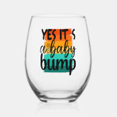 barkiekuhseg wijnglas zonder voet (Voorkant)