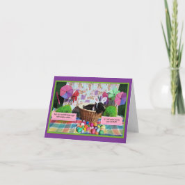 Barking at Bunnies Notitiekaartje