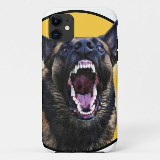 Barking Belgium Malinois "Maligator" Case-Mate iPhone Case (Achterkant)