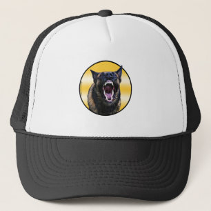 Barking Belgium Malinois "Maligator" Trucker Pet