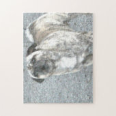 Barking Bull Dog Legpuzzel (Verticaal)