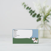 Barking Dog - Business Visitekaartje (Staand voorkant)