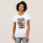 Barking Dog Kerst T-shirt (Voorkant volledig)