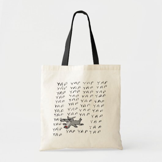 Barking Dog Tote Bag (Voorkant)