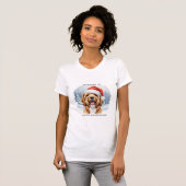 Barking in a Winter Wonderland Dog Christmas Shirt (Voorkant volledig)