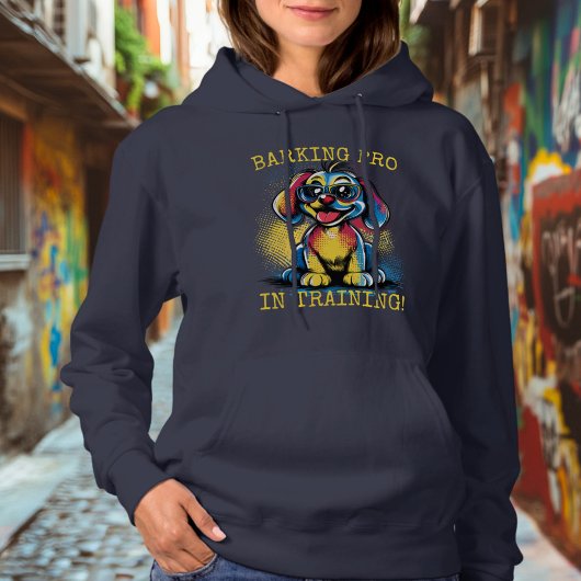 Barking Pro in de training! - Aspirant Hond Hoodie