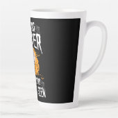 Barking Spider Heard Zelden waargenomen Funny Hall Latte Mok (Rechts)