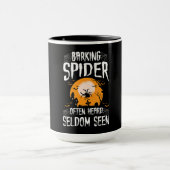 Barking Spider Heard Zelden waargenomen Funny Hall Mok (Midden)