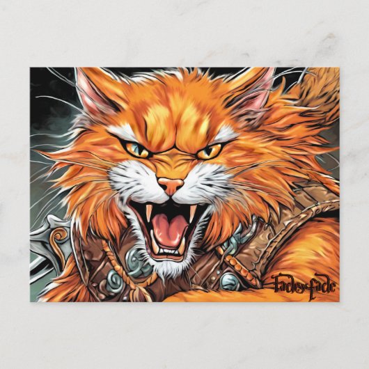 Barkley Barbarian Briefkaart (Voorkant)