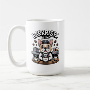 Barkrista Grappige Barista Franse Bulldog Koffie Koffiemok