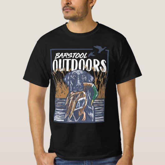 Barkruk Outdoors Duck Hunt T-shirt high-class shir (Voorkant)