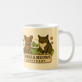 Barks & Meows Sanctuary Koffiemok