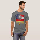Barksdale (zuidelijke patriot) t-shirt (Voorkant volledig)