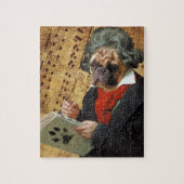 Barkthoven - de Beethovenpug Legpuzzel (Verticaal)
