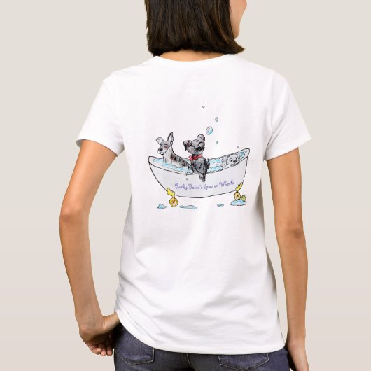 Barky Boscos T-Shirt (Achterkant)