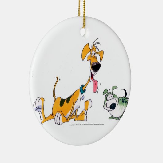 Barky Dog Ornament (Rechts)
