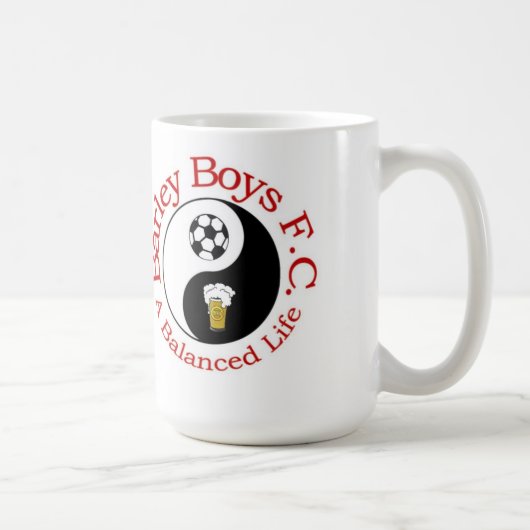 Barley Boys FC - A Balanced Life Koffiemok (Rechts)