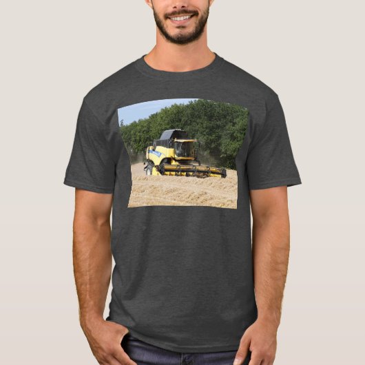 Barley Harvesting T-shirt (Voorkant)