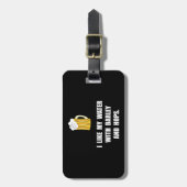 Barley Hops Bagagelabel (Voorkant verticaal)