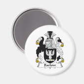 Barlow Family Crest Magneet (Voorkant / Achterkant)