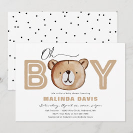 Barly Baby shower Invitation | BABY SHOWER BEER Kaart