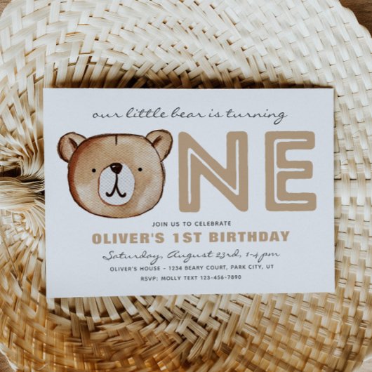 Barly One Invitation | Beer Birthday Uitnodiging