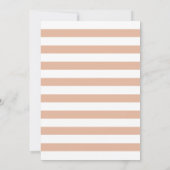 Barly Wacht Meisje Teddy Bear Baby shower Kaart (Achterkant)