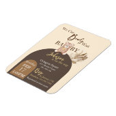 Barly Wacht uitnodiging Magneet (Linkerzijde)