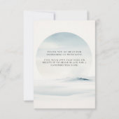 Barly Wachten Polar Mama Beer Cub Baby Jongensdouc Bedankkaart (Achterkant)