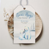Barly Wachten Polar Mama Beer Cub Baby Jongensdouc Cadeaulabel