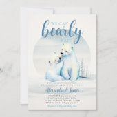 Barly Wachten Polar Mama Beer Cub Baby Jongensdouc Kaart (Voorkant)