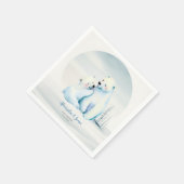 Barly Wachten Polar Mama Beer Cub Baby Jongensdouc Servet (Hoek)