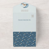 Barly Wait Baby shower All In One Uitnodiging (Buitenkant)