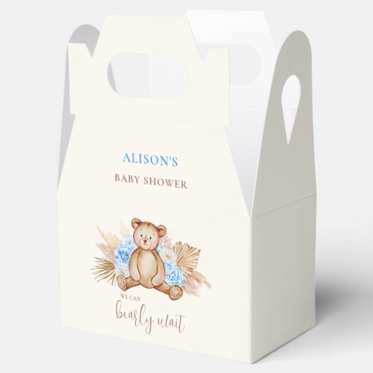 Barly Wait Baby shower Bedankdoosjes (Geopend)