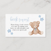 Barly Wait Baby shower Book Request Kaart (Voorkant)