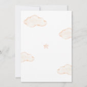 Barly Wait Baby shower by Mail Long Distance Kaart (Achterkant)