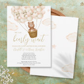 Barly Wait Baby shower by Mail Long Distance Kaart