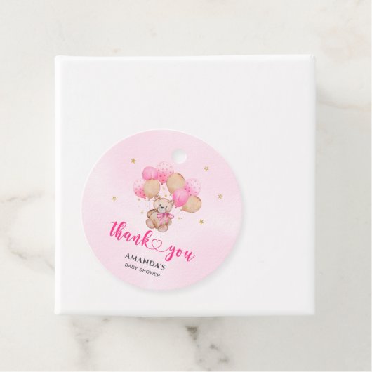 Barly Wait Baby shower Dank u Bedankjes Labels (In situ)