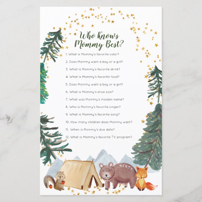 Barly Wait Baby shower die mama het beste spel ken (Voorkant)