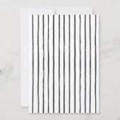 Barly Wait | BABY SHOWER | Eenvoudig Kaart (Achterkant)