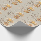 Barly wait baby shower inpakpapier (Hoek)