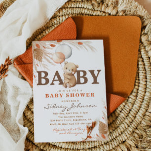 Barly Wait Baby shower Invitation Beer Shower Kaart